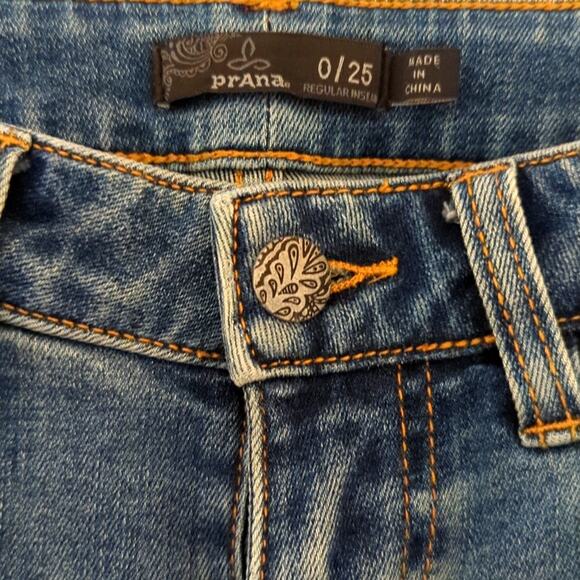 Prana London Medium Wash, Mid Rise, Organic Cotton, Skinny Jean - Picture 5 of 6